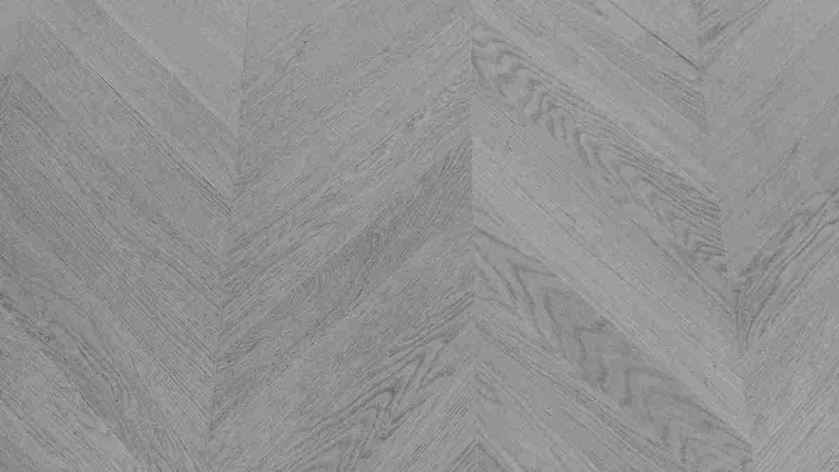 Instalación de parquet en punta de Hungría chevron de roble europeo acabado ultramate Bona Naturale