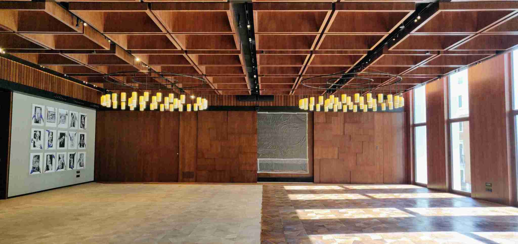 Parquet restaurado en el Hotel Thompson, Plaza del Carmen, Madrid