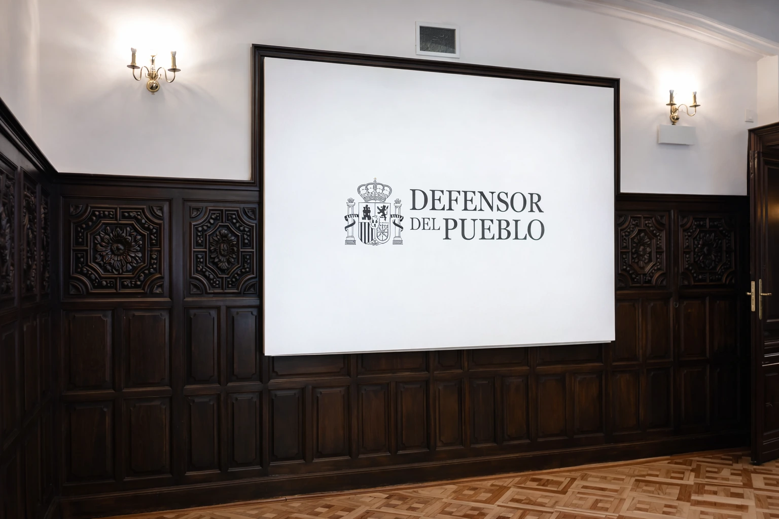 Defensor del Pueblo tarima maciza parksinta portada