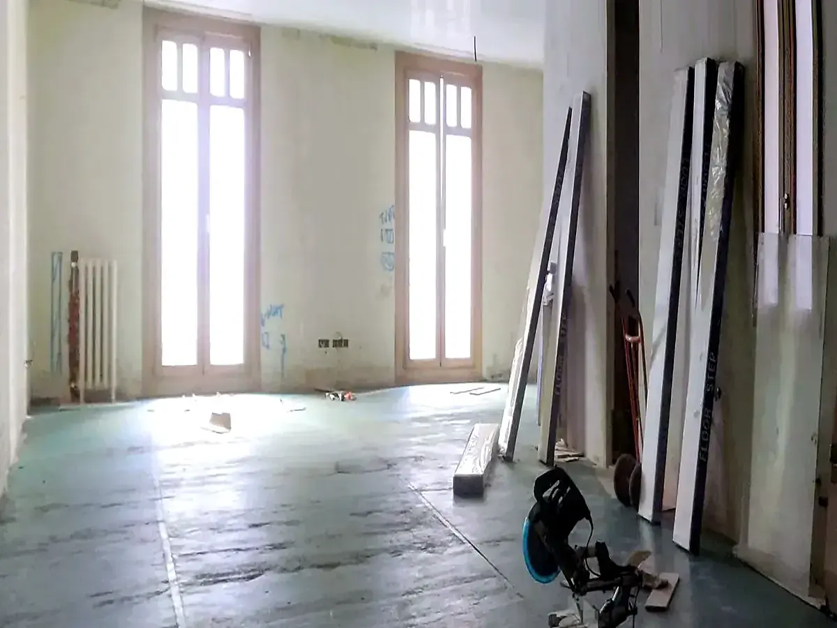 Parquet Multicapa XXL Cervantes Antes