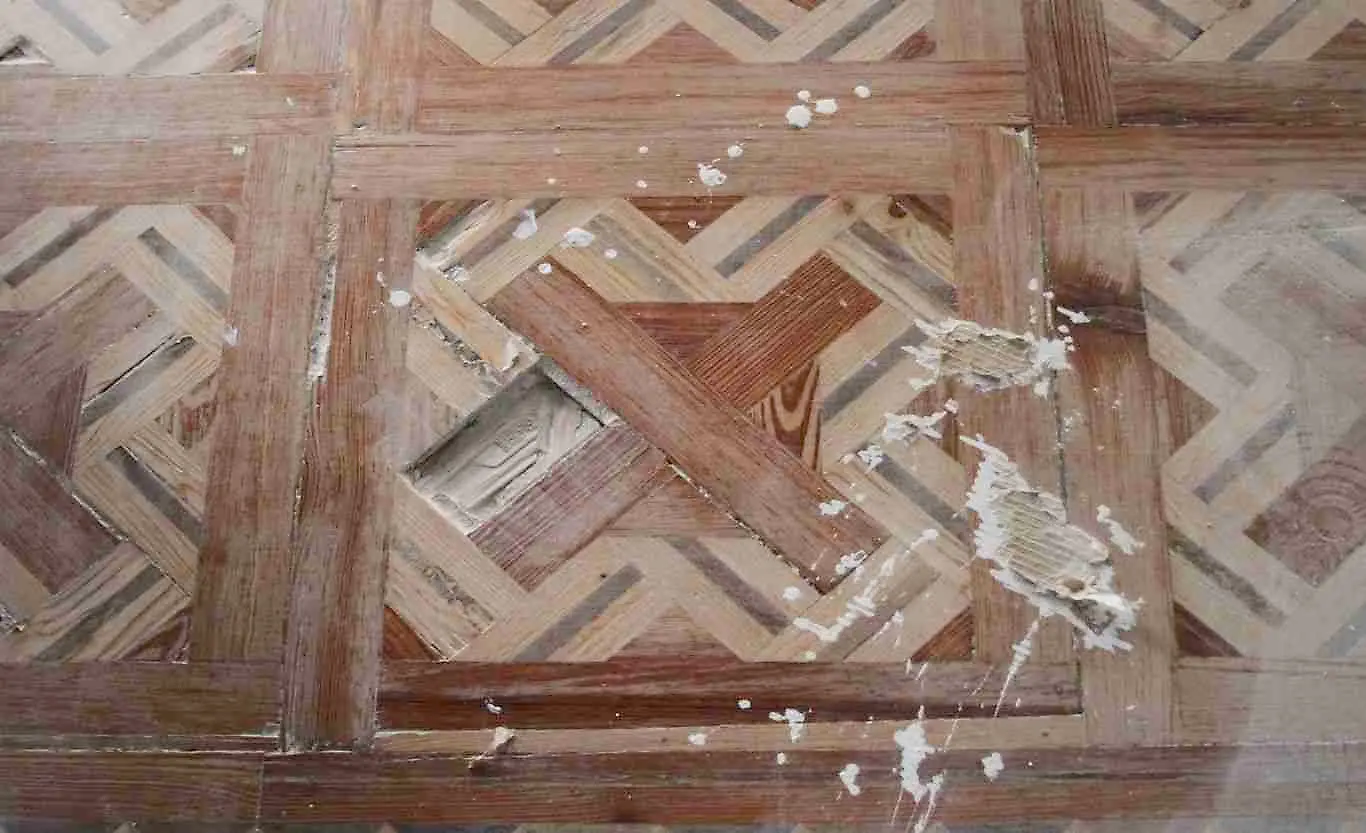 Antes: Despacho – Baldosa a Tarima Maciza