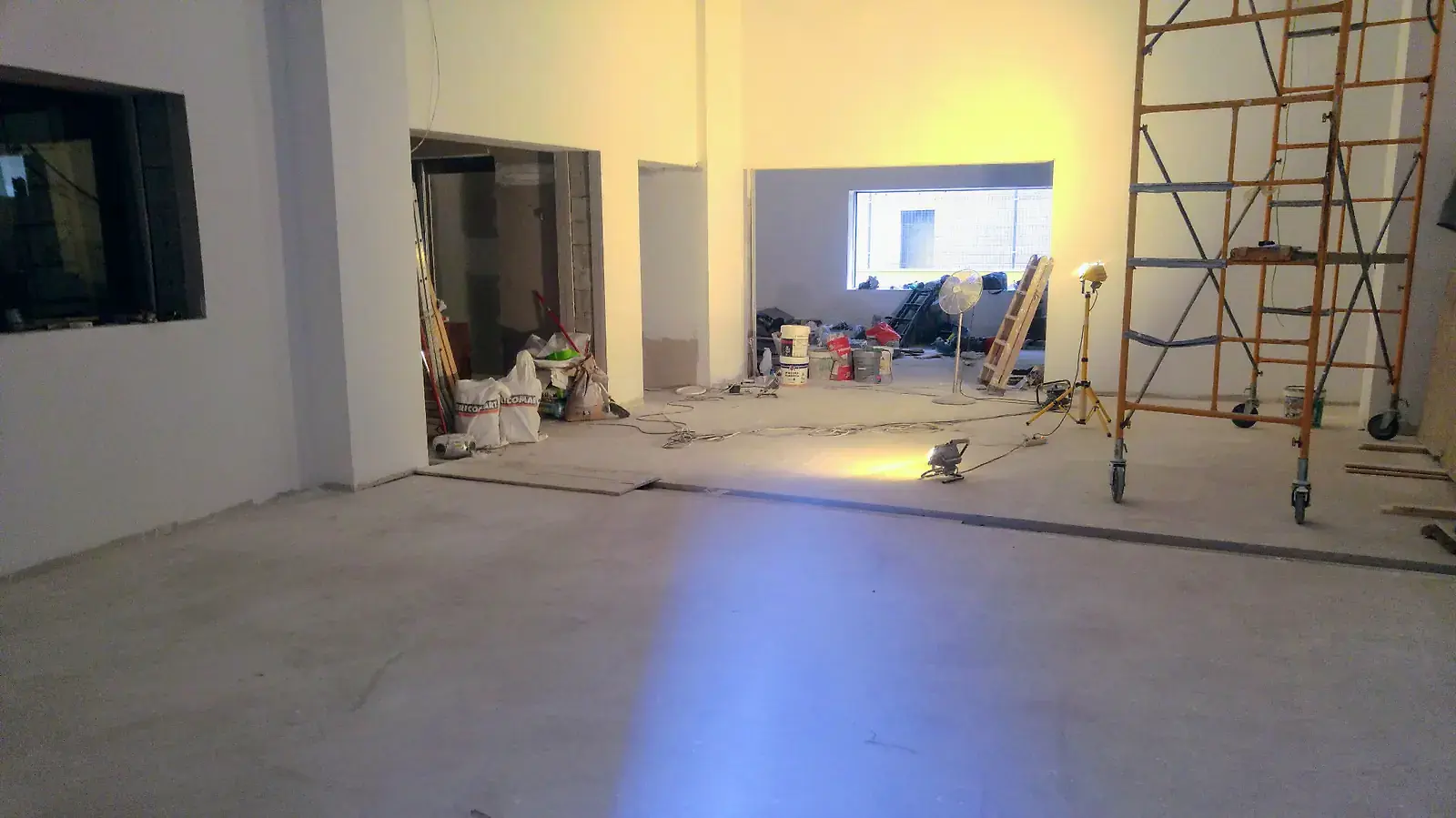 Antes: Parquet Industrial