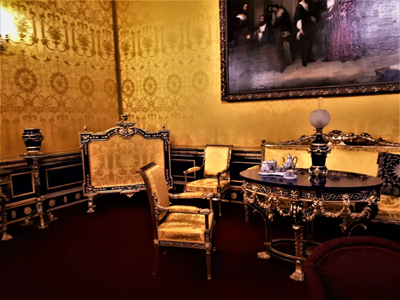 Salón de Lyon del Palacio de Catalina