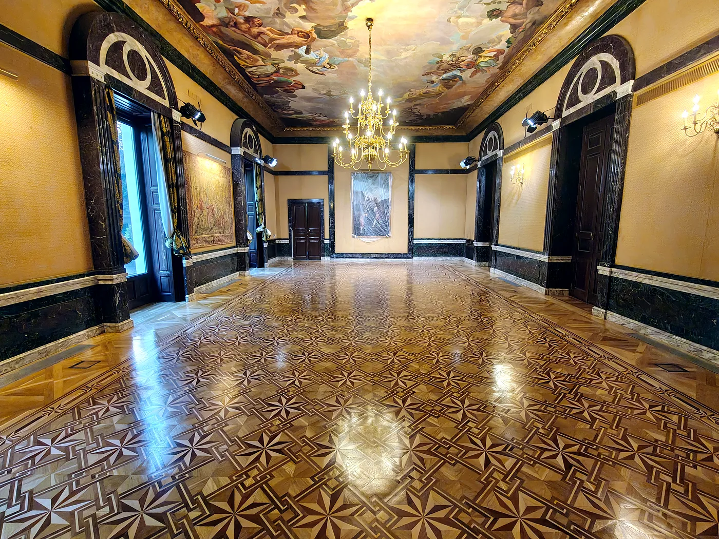 salon baile parquet historico palacio zurbano madrid 1